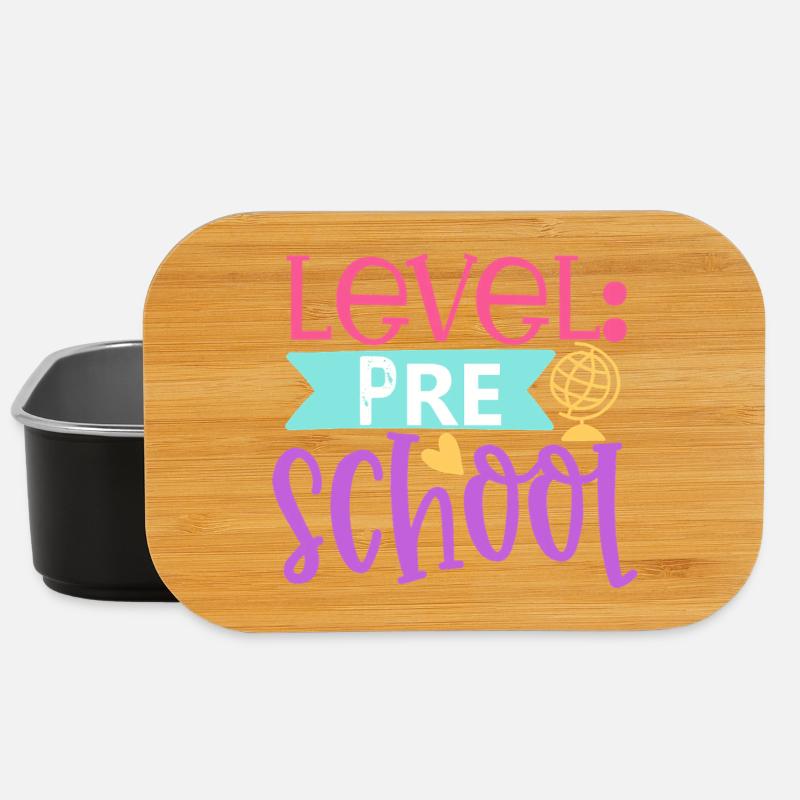 Level: Preschool - Lunch Box - black