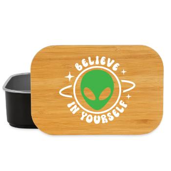 Believe in Yourself - Lunch Box - black - Front