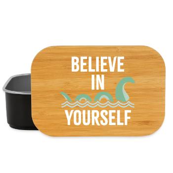Believe in Yourself - Lunch Box - black - Front