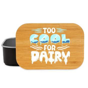Lactose intolerance Lactose intolerant - Lunch Box - black - Front