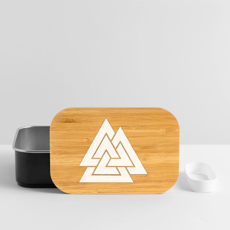 Geometric triangular nesting Lunch Box