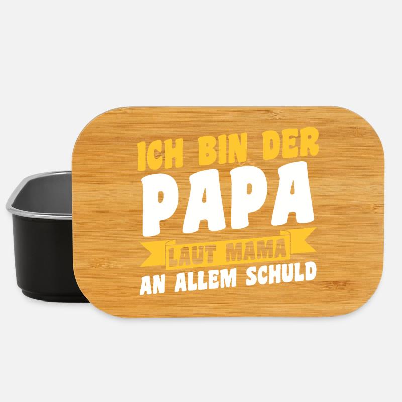 Tochter Sohn - Lunch Box - Schwarz