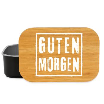 Good Morning Punk Rock Graffiti - Lunch Box - black - Front