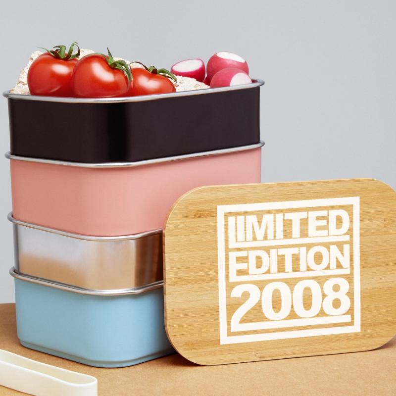 Edition Limitée 2008 Design Anniversaire Boîte à goûter