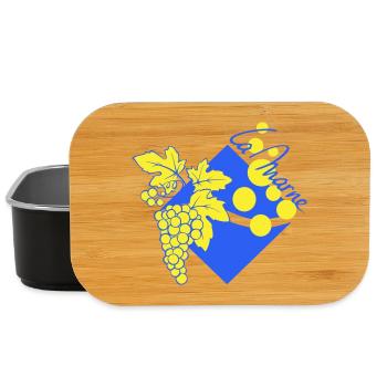 Logo revisited the Marne - Lunch Box - black - Front