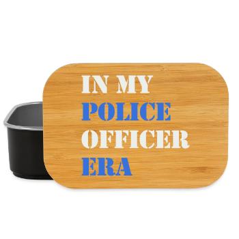 In my police era - Lunch Box - black - Front