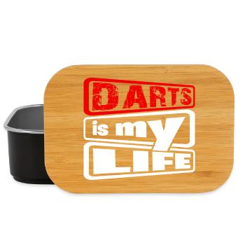 Dart, Darts c’est ma vie 2 - Boîte à goûter - noir - Devant