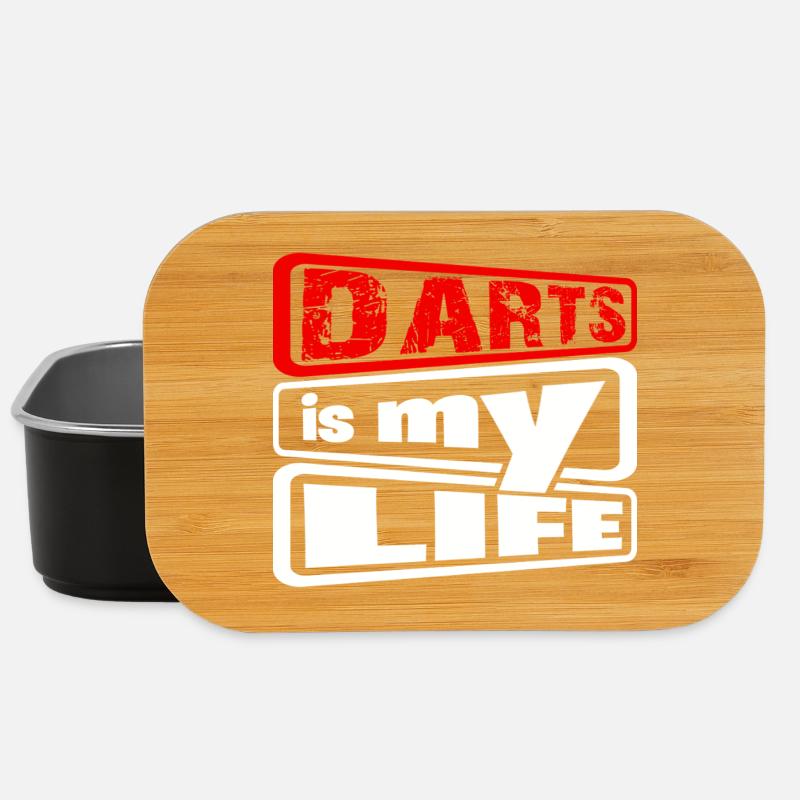 Dart, Darts c’est ma vie 2 - Boîte à goûter - noir