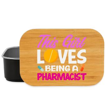 Pharmacien Technicien Pharmaceutique - Boîte à goûter - noir - Devant