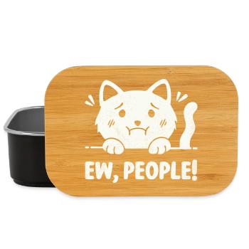 Ew, People! - Lunch Box - black - Front