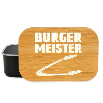 Burger Meister - Lunch Box - Schwarz - Vorne