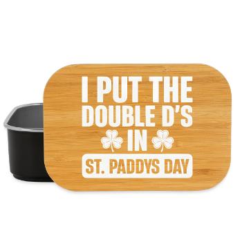 Doppelter Ds St. Paddy's Day Abschlag - Lunch Box - Schwarz - Vorne