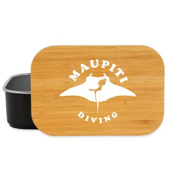 Glide into the spirit of the South Pacific with th - Lunch Box - black - Front