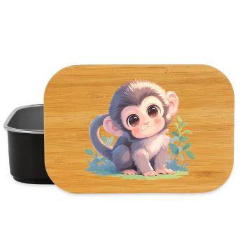 Macaque Macaque - Lunch Box - black - Front