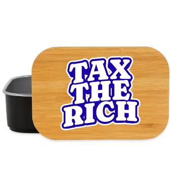 Tax The Rich - Lunch Box - Schwarz - Vorne