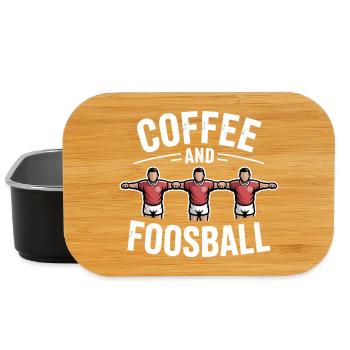 Tischfußball Evolution Lustiges Kickern Foosball - Lunch Box - Schwarz - Vorne