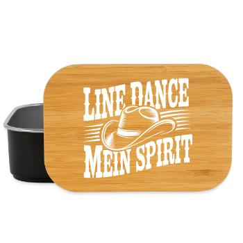 Line Dance Cowboy Spirit - Lunch Box - black - Front