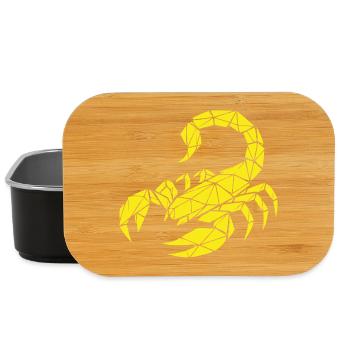 Scorpio – Power & Mystery - Lunch Box - black - Front