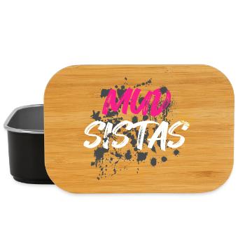 Mud sistas Schlammlauf Mud Run Muddy Race - Lunch Box - Schwarz - Vorne