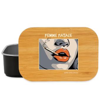 Femme fatale - Lunch Box - black - Front