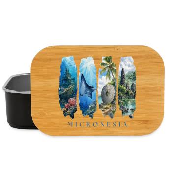 Mikronesien Travel – Südsee Kultur & Natur - Lunch Box - Schwarz - Vorne