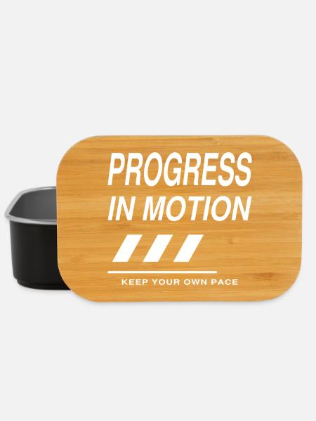 Progress in Motion - Lunch Box - Schwarz