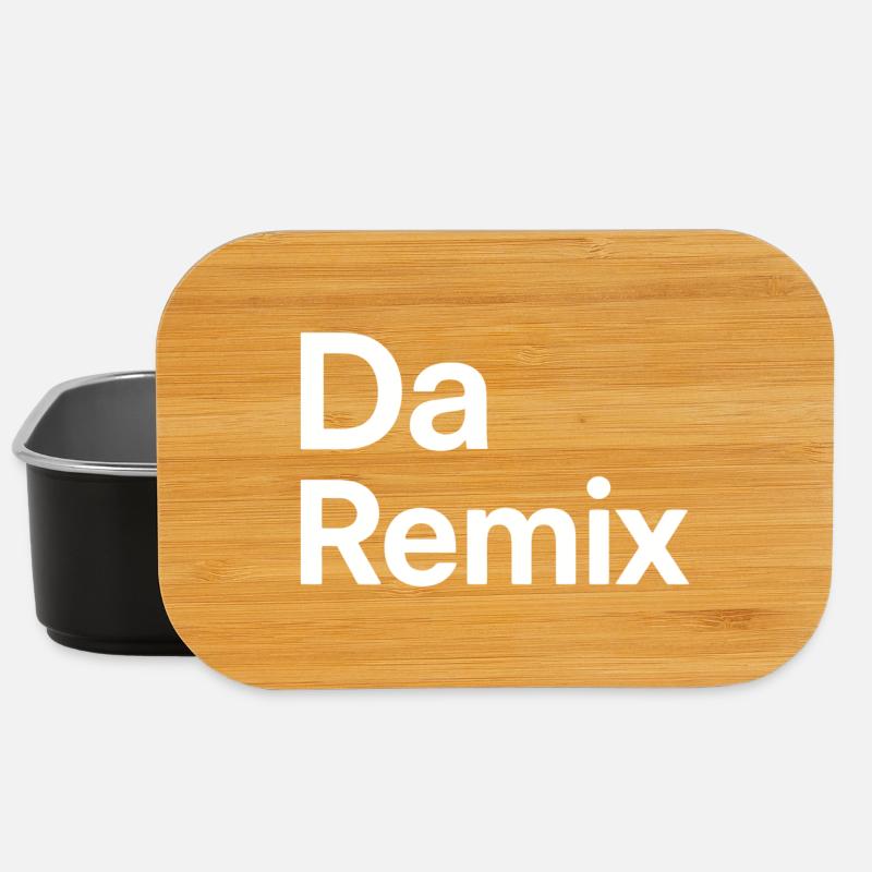 Da Remix (Bavarian for "The Remix") - Lunch Box - black