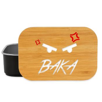 Baka Anime Expression - Lunch Box - black - Front