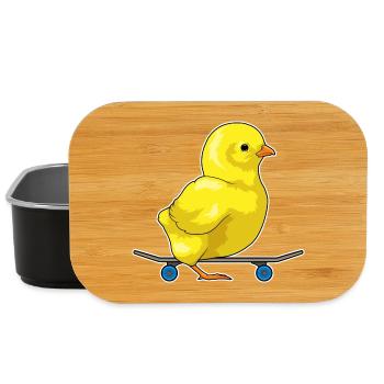 Chick Skater Skateboard - Boîte à goûter - noir - Devant