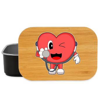 Stéthoscopes pour infirmière cardiaque - Boîte à goûter - noir - Devant