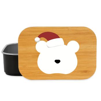 Polar Bear- Christmas edition - Lunch Box - Schwarz - Vorne