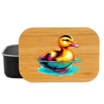 Duckling Duck Duck - Lunch Box - black - Front