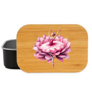 Balletttänzerin mit Tutu - Lunch Box - Schwarz - Vorne