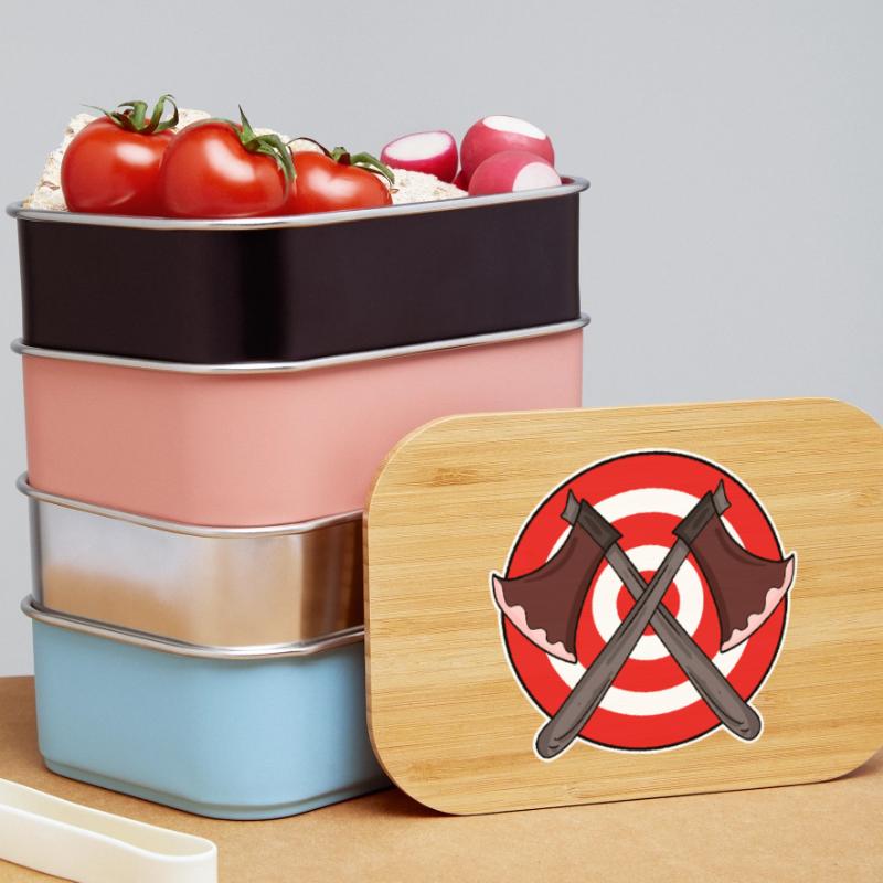 Axe Thrower Target Axe Throw Gift Lunch Box