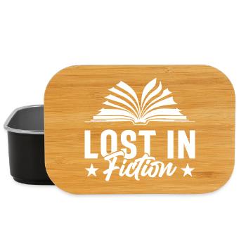 LOST IN FICTION - Lunch Box - black - Front