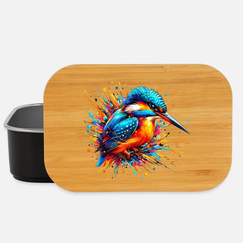Eisvogel - Lunch Box - Schwarz
