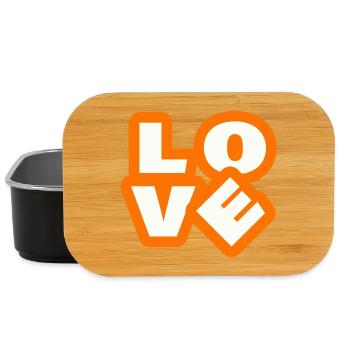 LOVE - Lunch Box - Schwarz - Vorne