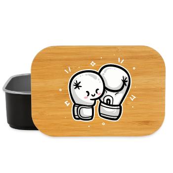Boxhandschuhe - Lunch Box - Schwarz - Vorne