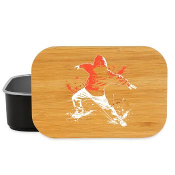 Breakdancer Streetart - Lunch Box - Schwarz - Vorne
