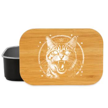 Bewitched Tabby - Lunch Box - Schwarz - Vorne