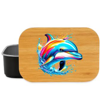 Dolphin - Lunch Box - black - Front