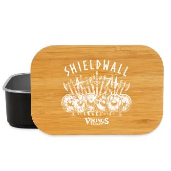 Shieldwall - der Schildwall der Wikinger - Lunch Box - Schwarz - Vorne