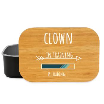 Clown Geschenk Beruf Ausbildung Clown - Lunch Box - Schwarz - Vorne