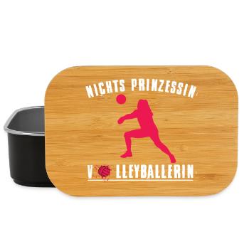 Volleyball Coach Gifts Volleyball Player - Lunch Box - black - Front