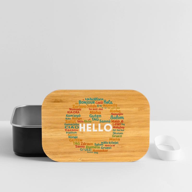 Commencez par Hello Different World Language Learning Boîte à goûter