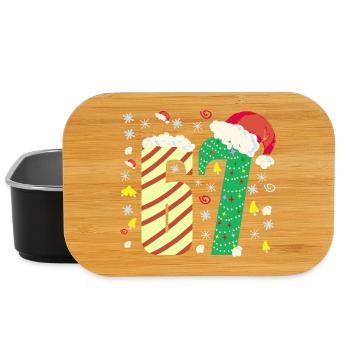 67 Christmas  - Lunch Box - Schwarz - Vorne