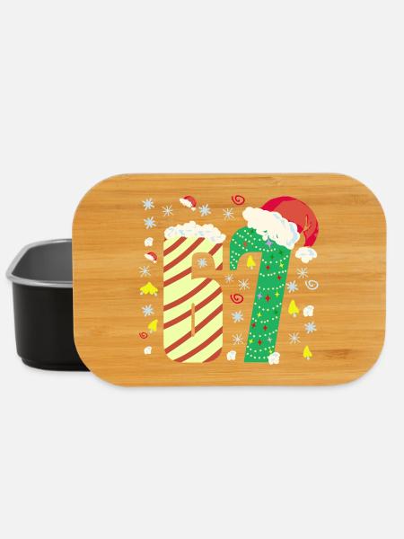 67 Christmas - Lunch Box - Schwarz