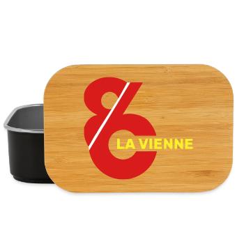 Vienne 86 logo - Lunch Box - black - Front