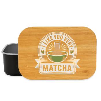 Thé matcha dit thé vert comme toi, très matcha - Boîte à goûter - noir - Devant