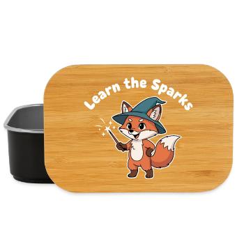 Fuchs-Zauberlehrling Funkenwissen - Lunch Box - Schwarz - Vorne